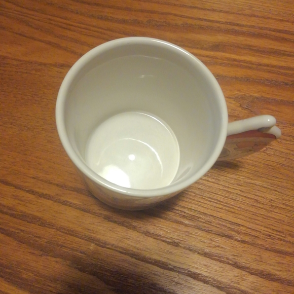 Vtg 80s 🔥 🦌 🎄 Coffee Mug ☕ 💕 Love Mug Santa Claus Reindeer Christmas Rare 💎 - Picture 6 of 8